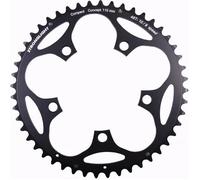 Plateau vélo - STRONGLIGHT - 48 dents - Diamètre 110 mm - Couleur noir - Aluminium compact