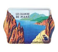 Plateau vide poche métallique Corsica Piana MULTICOLORE G