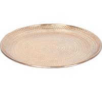 Plateau Vintage Plateau de service Déco Imera Or 30cm