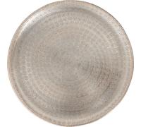 Plateau Vintage Plateau de service Déco Jinan Argent 30cm