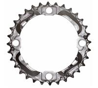 Plateau VTT 4 bra triple 32 dents Shimano Deore M532 9V - Noir