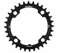 SunRace Plateau Narrow-wide Bcd 104 Argenté 32t