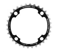 PLATEAU VTT 4BRA D.104 TA CHINOOK TRIPLE 32DTS MILIEU NOIR ALU 8-9V.