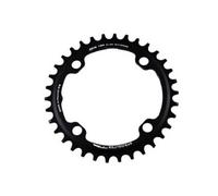 Plateau vtt 4bra mono 34dts d.104 one noir mat alu ta pour shimano - sram - race face - fsa 10-11-12v.