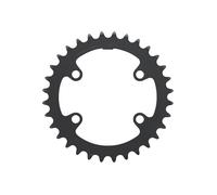 Shimano Cues FC-U6010 Double plateau Argent/Noir Taille unique