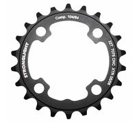 Plateau vtt 4bra d.64 stronglight 22dts interieur triple noir alu 7075 compatibl