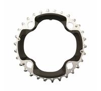 Plateau vtt 4bra d.96 pour shimano slx m672 - xt m782 triple 30dts milieu origin