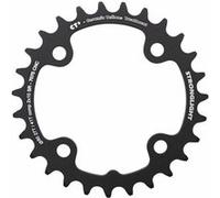 Plateau vtt 4bra d.80 pour sram x0-xx-x9-x7 stronglight double 27dts interieur n