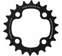 Plateau vtt 4bra double-triple 40dts d.104 exterieur chinook alu ta pour shimano - sram - race face - fsa 9-10-11v. Noir noir G