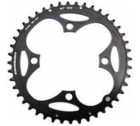 Plateau vtt 4bra triple 44dts d.104 exterieur noir stronglight zicral - epaisseur 4mm noir G