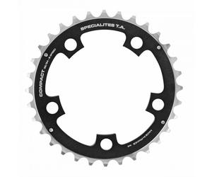 Plateau vtt 5bra d.94 specialites ta triple 32dts noir milieu alu 7075 9v.