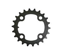 Plateau VTT alu triple intérieur compatible autres marques Sunrace 4BRA Noir