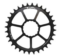 Autre pièce détachée vélo GENERIQUE Plateau vtt direct mount 34dts one rf noir mat alu ta pour race face cinch 12v.