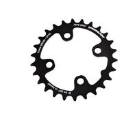 PLATEAU VTT DOUBLE DIAM 64 INTER 26DTS NOIR 4 BRANCHES ALU 7075 STRONG 10V