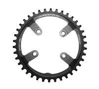PLATEAU VTT MONO DIAM 76 EXTER 38DTS NOIR 4 BRANCHES ALU 7075 (COMP.1X11 SRAM