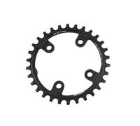 PLATEAU VTT MONO DIAM 76 EXTER 30DTS NOIR 4 BRANCHES ALU 7075 (COMP.1X11 SRAM