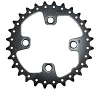Plateau VTT origine intérieur Shimano 4BRA SLX M675-XT M785 10V. Noir