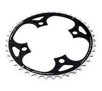 Plateau vtt triple diam 104 exter 42dts noir 4 branches 23mm chinook ta 9v noir G