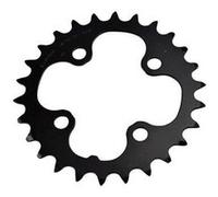 Plateau vtt triple diam 64 inter 26dts 4 branches shimano origine deore m590 9v