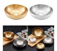 Plateaux à condiments compacts en acier inoxydable parfaits pour servir des sauces et des collations lors de barbecues et événements (2)