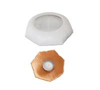 Plateaux à fruits ronds en silicone - Moules ronds en silicone multi-usages - Pour supports artistiques - Création - Plateau décoratif