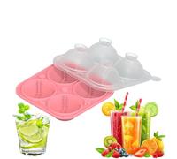 Plateaux à glace pour congélateur, moule à glace à whisky en silicone de baseball | Nouveau moule pour machine à glaçons de baseball | Round Novelty Mubbo Fun Forme Easy Release Craft pour C