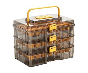 Plateaux À Glaçons Avec Bac De Rangement, 63 Trous Pour Préparer Des