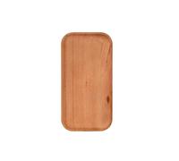 Plateaux Accueil Salon Tasse à thé Plateau rectangulaire en bois Gâteau Dim Sum Petits plateaux de rangement Plateaux de service