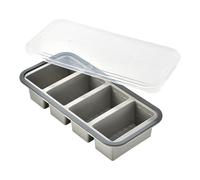 Plateaux congélateur avec couvercle - Conteneur alimentaire à libération facile 29,5 x 14,5 x 6 cm, Contenants alimentaires en silicone pour le stockage des liquides Sauces pour repas Beurre Riz