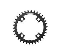 Plateau mono extérieur 4 branches Sunrace 96 CRMS00 1X10 11 12V Noir