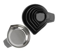 Plateaux de Balance pour Bijoux 6 Pièces en Acier Inoxydable Abs
