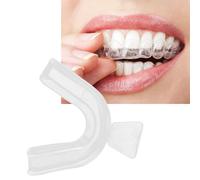 Plateaux De Blanchiment Des Dents En Silicone De Qualité Alimentaire, 1 Pièce, Attelle De Protège Dents Dentaire, Soins D'hygiène Buccale Blanc
