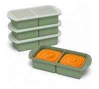 Plateaux de Congélation en Silicone Extra Larges avec Couvercle Lot de 4