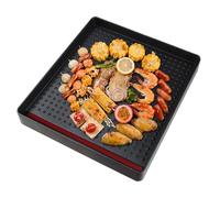 Plateaux de cuisson pour barbecue - Paniers antiadhésifs réutilisables, ensemble de paniers robustes | Plateaux fiables avec cadre robuste pour rôtir légumes, fruits de mer ou viandes sur les barbecue