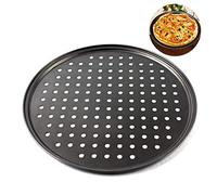 Plateaux de cuisson ronds à pizza, 26 cm, plaque à pizza en métal durable, ustensile de cuisine solide pour four à pizza