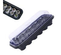 Plateaux de démarrage de : boîte à cellules de propagation, conteneur de pépinière de , dôme de rétention d'humidité, kit de croissance de serre transparent, support de culture reu