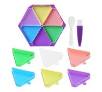 Plateaux de Rangement pour Art à Strass | Outil de Loisirs Créatifs et Bricolage DIY - Plateau à Strass pour Peinture et Perles - pour les Passionnés de DIY, Professionnels, Artistes, Amateurs, Adulte