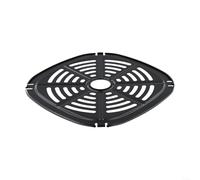 Plateaux de rechange pour friteuses à air, convient aux tailles 17, 5 x 17, 5 cm et 21 x 21 cm, conçus pour améliorer les capacités de cuisson à la vapeur, de griller et de cuisson (17,5 x 17,5 cm)