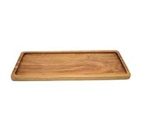 Plateaux de Service en Bois, Planches de Service en Bois, Plateau Fromage 11 x 4 Pouces, Planche à charcuterie Rectangle, Plateau Lisse Naturel pour Fruits, Dessert, légume