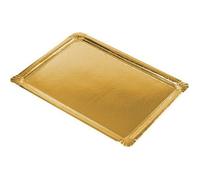 5 PLATEAUX DE SERVICE 34X45.5CM OR