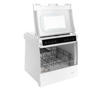 Plateaux de table, lave-vaisselle, mini écran tactile multifonction, compact et puissant, double buse à 360°, 5 programmes de rinçage, séchage des légumes, pour appartements, camping-cars, bateaux