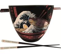 Plateaux de Trinidad, Vincent - Ramen Bowl & Stäbchen (Great Ramen Wave) - pour Indifférent - multicolore Standard