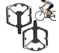 Plateaux De Vélo De Montagne,Pièce de Remplacement Légère pour Roulement du Plat - Pedales De Vélo avec Pointes Anti-Dérapantes - pour Randonnée Extérieur Entraînement Hommes Femmes