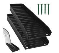 Plateaux D'échappement De Gouttière - Déviateur De Pluie, Extension Pour | Protection Anti-éclaboussures Fondation, Barrière Contre L'érosion Du Sol Maison, Terrain, Cour, Toit, Déflecteur Débit D'ac