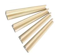 Plateaux Domino en bois | Lot de 4 étagères portables pour dominos - Domino Racks Set Plateaux pour Domino Game, Mexican Train, Mahjong (dominos non inclus)