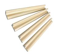 Plateaux Domino en Bois, Support de Remplacement en Bois pour Lettres, Supports à Dominos Portables de 4 Pièces pour Tournois Team Building Activité Voyage Jeux en Famille Train Mexicain