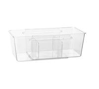 Plateaux d'organisateur de tiroir de maquillage, organisateur de tiroir de cuisine - Organisateur de démarrage rétractable clair | Rangement et organisation montés dans l'armoire, contened