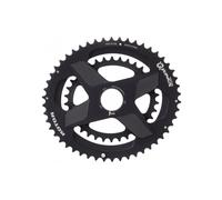 Plateaux Double Oval Rotor Q Rings Dm 52/36t Noir