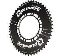 Plateaux Double Rotor Q Rings Q50at(34) Bcd110x5 Outer Aero Noir