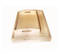Plateaux En Bois 2 Pièces - Rayher